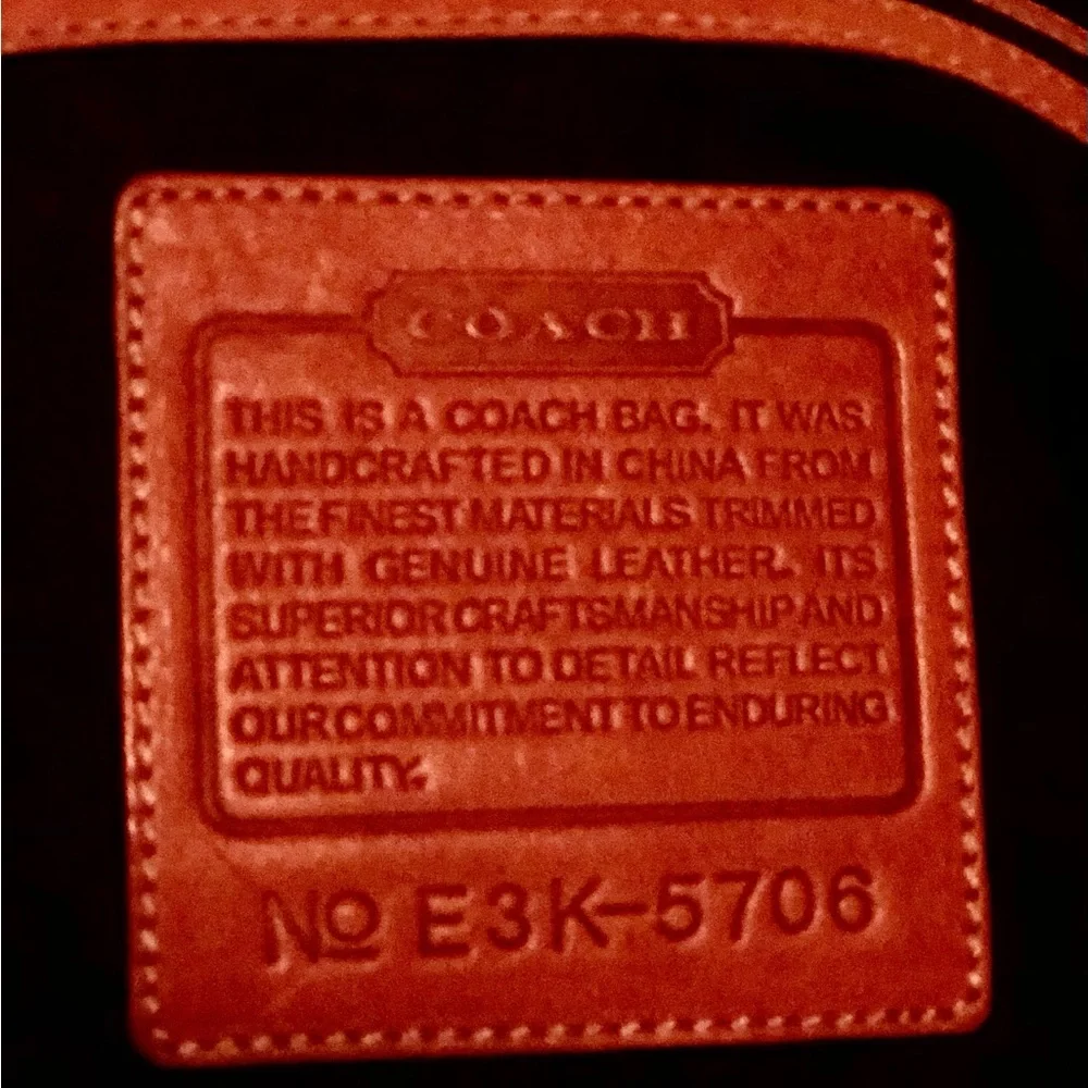 Coach Signature Canvas Messenger Bag in Black and Grey